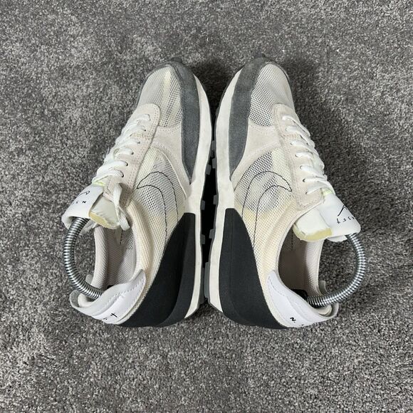 Nike Daybreak Type N.354 CJ1156-100 Mens Sz 6.5 White Black Waffle Running Shoes - Picture 8 of 12